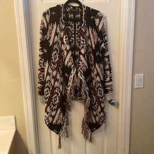 Shyanne womens southwestern shawl